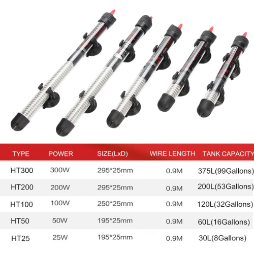 Chauffe-aquarium ThermaControl 25 W / 300 W